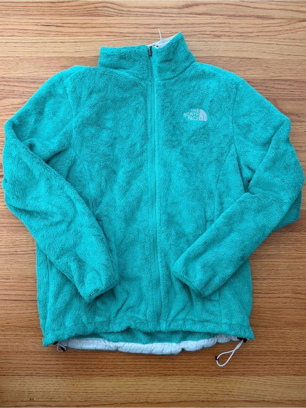 The North Face Teal Full-Zip Womens Fleece Jacket